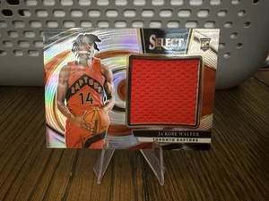 2024-25 Panini Select - Jumbo Rookie Swatches Ja'Kobe Walter Toronto Raptors - Picture 1 of 2