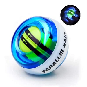 Power Wrist Ball AUTO Start Wrist Exercises Force Ball Gyroscope Ball with LE... - Picture 1 of 7