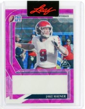 2022 2023 Leaf Pre-Production Proof JAKE HAENER Pro Set Pink RC Rookie 1/1
