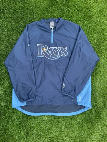 Majestic MLB Tampa Bay Rays Sweatshirt Cover