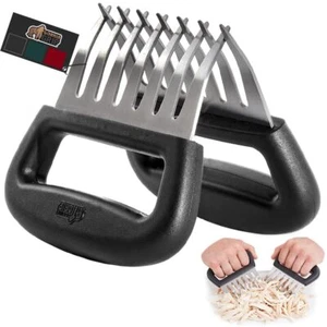 Stainless Steel Meat Claws Metal Pulled Pork Shredder For Shredding Pulling Hand - Picture 1 of 8