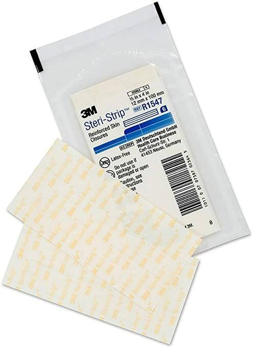 Steri-Strip 3M Reinforced Skin Closures Strip Envelope - 12 x 6 Strips - Image 1 of 1