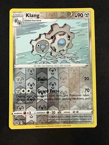 Klang #103/172 Reverse Holo 2022 Pokemon Brilliant Stars LP - Picture 1 of 2
