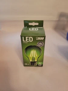 Feit 25-Watt Equiv. A19 Medium E26 Base Dimmable LED Light Bulb Green (1-Bulb) - Picture 1 of 4
