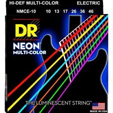 DR MCE-10 Multi-Color Luminescente Medium 010/046 Muta Corde per Chitarra Elettr
