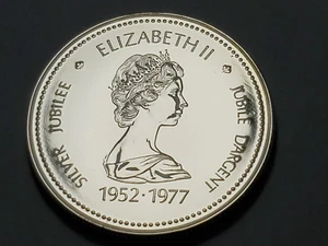 1952-1977 Throne of the Senate CANADA Specimen SILVER DOLLAR BK39 - Bild 1 von 5