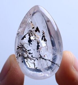 12.41g Natural Rare Tree Type Quartz Crystal Woman Energy Stone Pendant