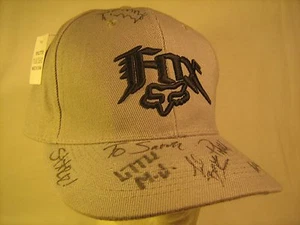 *SIGNIERT* Herren Cap FOX RACING handsigniert Gr. 7 1/4 [M3b] - Bild 1 von 7