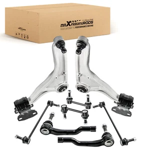 8x Front Lower Control Arms Tie Rods Sway Bar End Link for Ford Fusion 2013-2017 - Picture 1 of 12