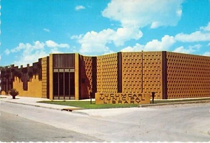 Postal de colección Ruta 66 de la Biblioteca Municipal Tucumcari de la década de 1970 casi nueva 4x6 NC8 - Imagen 1 de 2