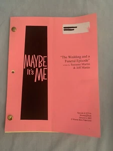 Maybe It’s Me TV Show Skript Warner Bros. TV Show. Shooting Draft Script - Bild 1 von 8