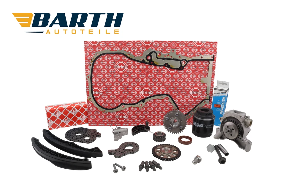 Timing Chain Kit Oil Pump FEBI VW 1.4 TSI 1.6 FSI 40390 03C109088E 03C115105AC - Image 1 of 1