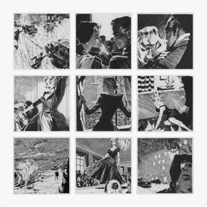 David Wright - Carol Day: Lance Hallam, wortlose Tafeln Druck - Bild 1 von 1