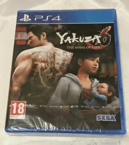YAKUZA 6 THE SONG OF LIFE PS4 nuovo sigillato versione UK PAL gioco Sony PlayStation 4 - Foto 1 di 1