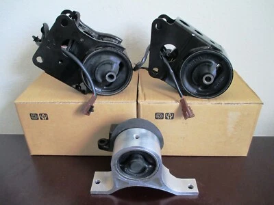 FITS: 2004-2009 NISSAN QUEST (3.5L, V6, A/T) -- SET OF 3 ENGINE MOUNTS. - Image 1 of 4