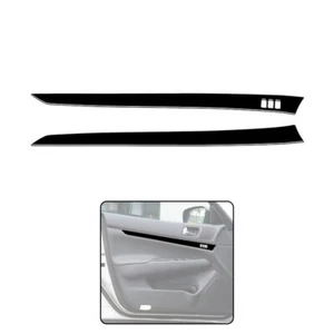 For Infiniti G37 Sedan 2010-2013 ABS Black Trim Stickers Front door trim panel - Picture 1 of 10