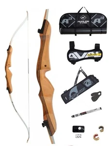 Core Wooden Recurve Adult Bow Package. 68” RH, 20lb Brand New Free Delivery1 - Picture 1 of 11