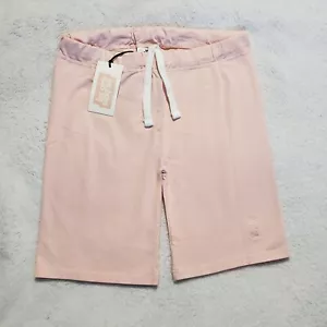 Les Girls Les Boys Athletic Shorts Women's XS Pink Tight Drawstring Yoga Running - Picture 1 of 11