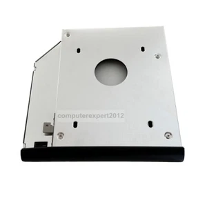 2nd Hard Drive HDD SSD Caddy Adapter for HP EliteBook 2530p 2540p Bezel Bracket - Afbeelding 1 van 8