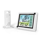 Sensor Digital Thermometer Weather Station Wireless Temperature Humidity Mete