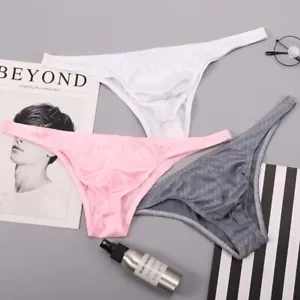 Mutandine uomo intimo senza cuciture traspiranti uomo vita bassa slip intimo morbido - Foto 1 di 18