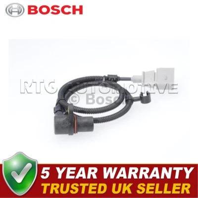 Bosch Crankshaft Sensor Fits Audi A4 A6 Allroad VW Passat 071957147 078906433A - Image 1 of 4