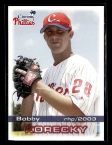Bobby Korecky 2003 Clearwater Phillies Team Set - Picture 1 of 2