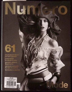 NUMERO #61 March 2005 DARIA WERBOWY Lily Donaldson JULIA STEGNER Iselin Steiro - Picture 1 of 24