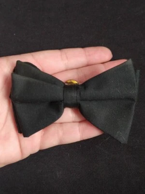 RARE VTG bow tie black 1 - Image 1 of 4