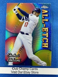 2024 #CAE-1 Shohei Ohtani Topps Chrome Baseball ALL-ETCH Los Angeles Dodgers - Imagen 1 de 2