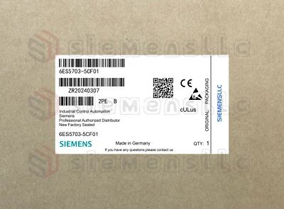 6ES5703-5CF01 Siemens SIMATIC S5 fedex or DHL - Image 1 of 4