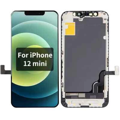 META MOBILE iPhone 12 Mini Display LCD Bildschirm OLED Ersatz Touch Screen TFT Incell Retina