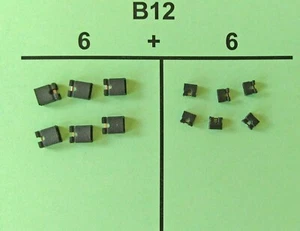 MICRO & MINI SHUNT JUMPER CAPS ASSORTED FOR MOBO HARD DISK IDE SATA Lot B-12 - Afbeelding 1 van 4