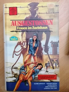 VHS RARITÄT: AUSGESTOSSEN -  FRAUEN IM ZUCHTHAUS (1984)  UNCUT  NUR AUF VHS!! - Bild 1 von 2
