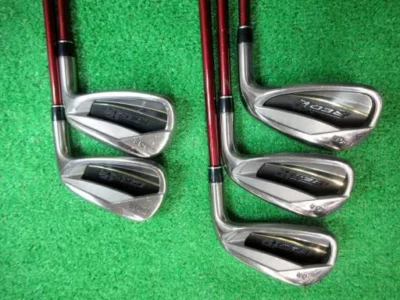 2016 PRGR RED Titan face 6-pw 5pc RED R-flex  IRON SET Golf Clubs H618 - Image 1 of 4