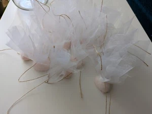 Gastgeschenk - 25 Organzasäckchen mit Seife in Herzform Giveaway - Bild 1 von 10