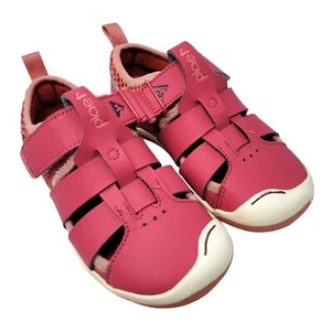 Plae Sam 2.0 Pink Fisherman Sandals Kids 10 Toddler Girl Living Coral Water Shoe - Picture 1 of 14