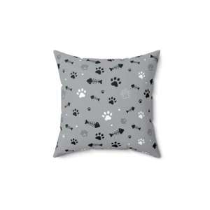 Spun Polyester Square Pillow - Picture 1 of 10