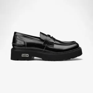 Mocassino Uomo Cult in pelle Slash 3635 Low M BR. Leather Black CLM363500 Scarpe - Bild 1 von 5