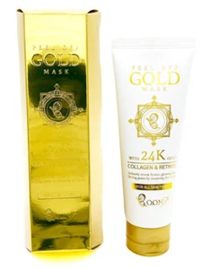 Korean Boon7 Peel Off Skin Renewal Gold Mask with Collagen & Retinol - 150 ml - Picture 1 of 6