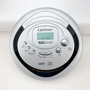 Lextron Portable Personal CD CD/MP3 Player + Digital AM/FM Stereo Radio - Picture 1 of 5