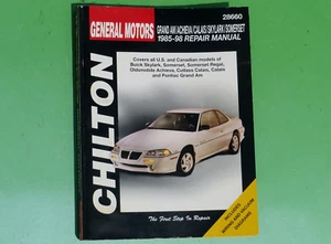 CHILTON PONTIAC GRAND AM 85-98 GM REPARATURANLEITUNG 28660 OEM SKYLARK REGAL CUTLASS - Bild 1 von 11