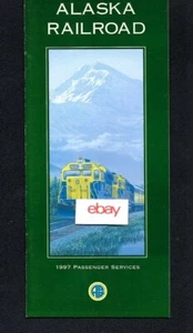 ALASKA RAILROAD ORARIO/OPUSCOLO 1997 SERVIZI PAX SEWARD TO FAIRBANKS - Foto 1 di 3