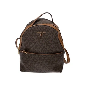 Michael Ks Backpack Leather Stylish - Picture 1 of 6