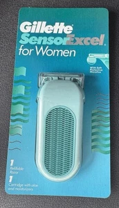 NEU Gillette Sensor Excel Rasierer für Frauen 1 nachfüllbarer Rasierer 1996 Vintage versiegelt BA - Bild 1 von 2