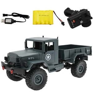 B14 Green RC Military Truck Kits 4WD 1/16 Off-road Crawler Toy Kids DIY - Picture 1 of 5