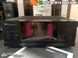 Yamaha M-80 Endstufe Audiophile Stereo 250WPC gewartet + 30 Tage Garantie - Bild 1 von 16