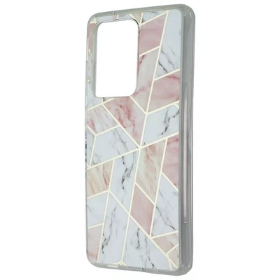 Mybat Premium Dual Layered Case for Samsung Galaxy S20 Ultra - Pink Marble - Image 1 of 3