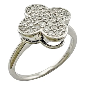 no brand Ring US 5 3/8 EU50 Pt900 Platin Diamant 0,32ct Mehl gebraucht - Bild 1 von 10