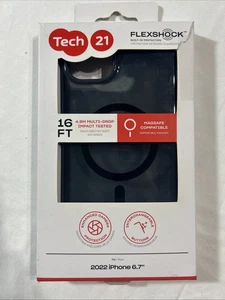 Tech21 EvoCheck MagSafe Case für iPhone 14 Plus / 15 Plus, Smoky Black - Bild 1 von 3